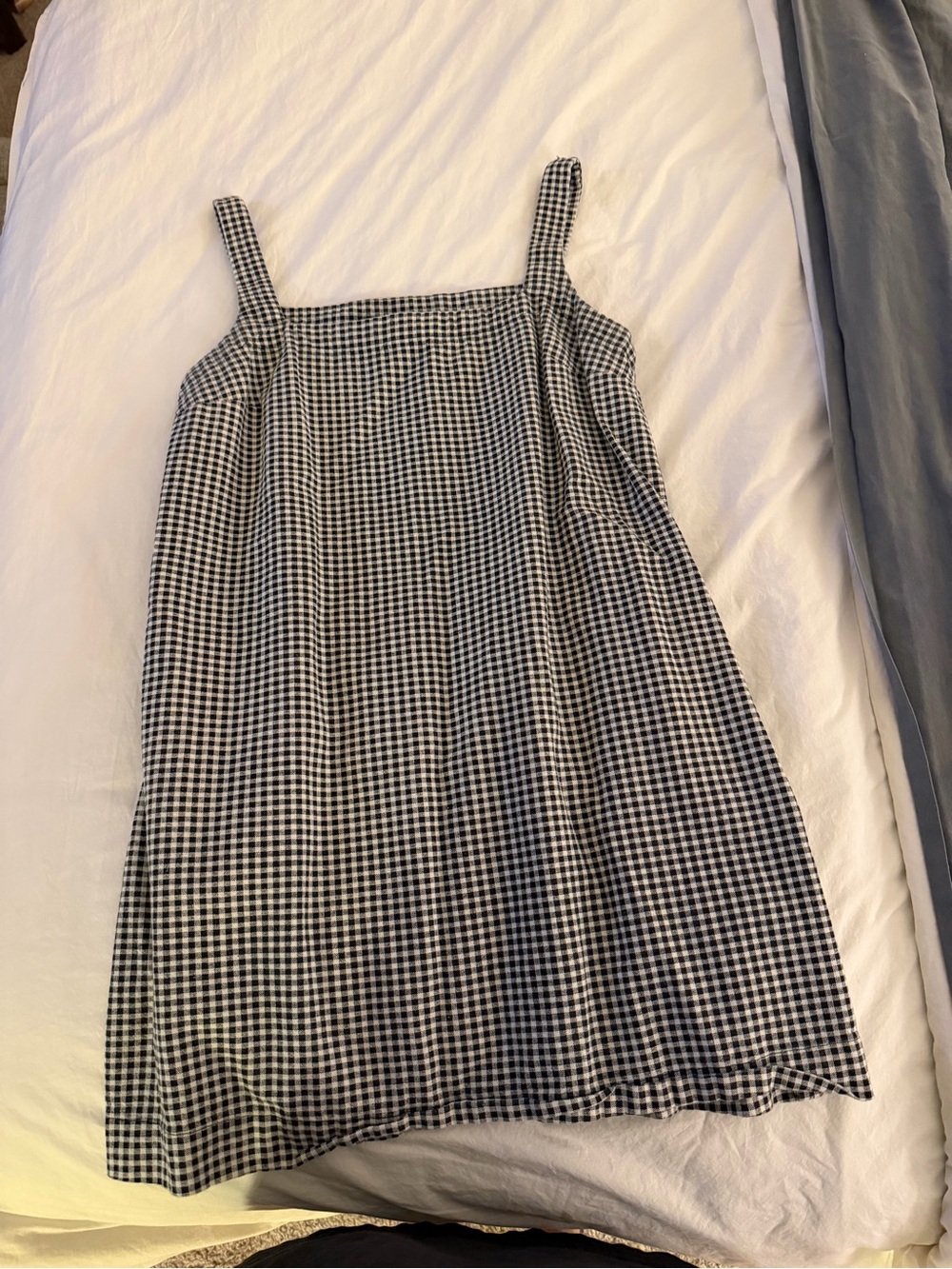 Gingham Shift Dress